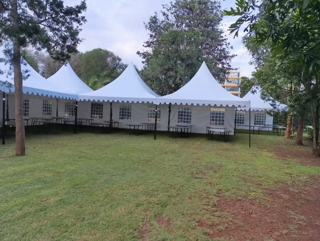 100 Sitter Tent 17x34ft - Plain